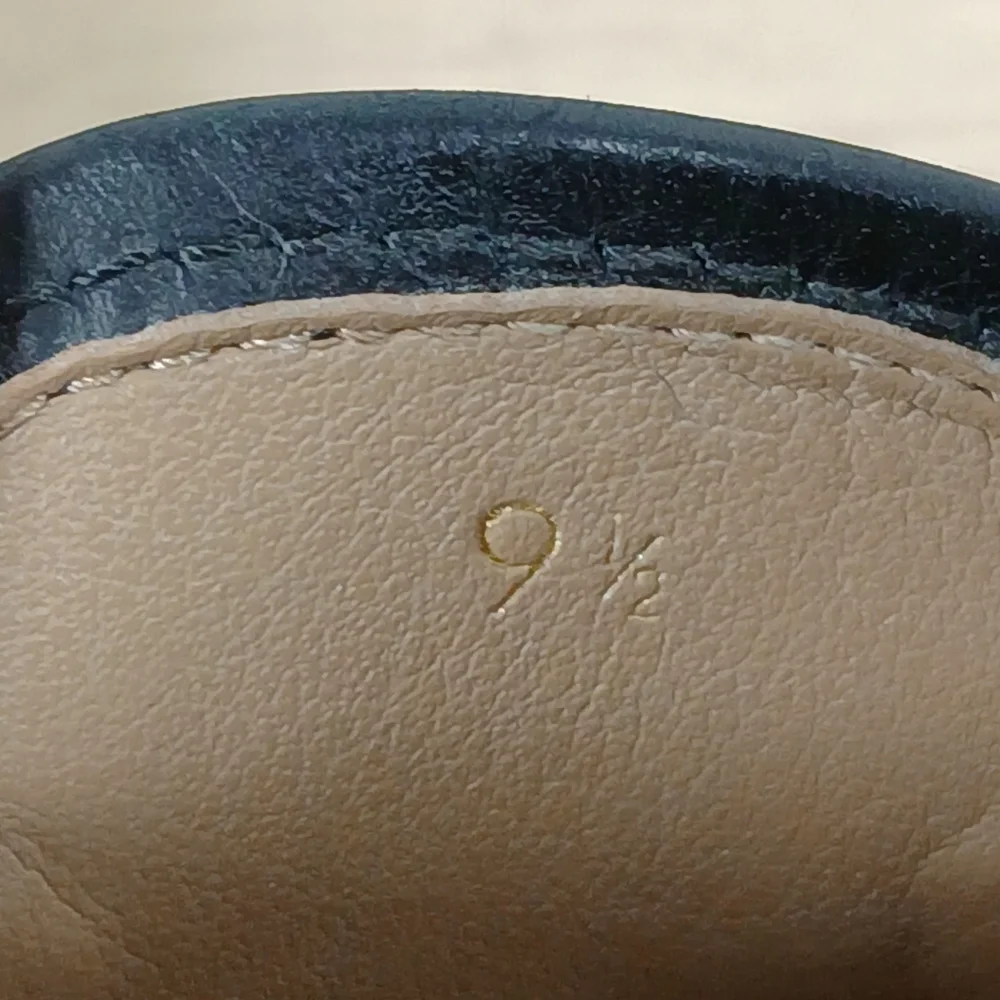 Everlane Black Leather‎ Modern Loafer Slip-On Platform Shoes 1390 - Picture 10 of 11